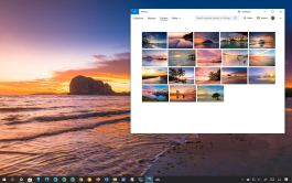 Beach Glow theme